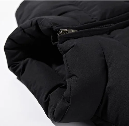 Miniatura 5 de Chaleco acolchado de algodón acolchado para hombre, chaqueta sin mangas, abrigo grueso y cálido, ropa de abrigo acolchada de gran tamaño, chaleco