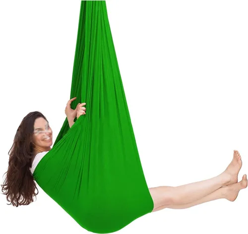 Miniatura 27 de Columpio sensorial para interiores con autismo y terapia para niños, hamaca colgante para niños y adolescentes con TDAH autista y Asperger