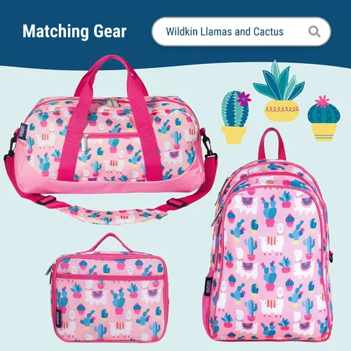 Miniatura 7 de Wildkin Alfombrilla para Siesta Infantil Original – Cómoda Alfombrilla para Dormir con Almohada, Ideal para Escuela y Viajes Llamas y Cactus Rosa