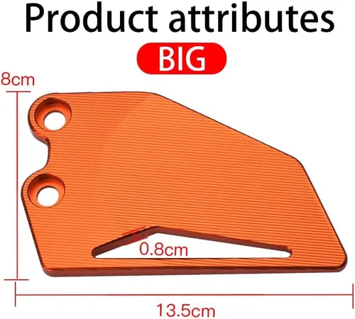 Miniatura 4 de motokano Accesorios de motocicleta para reposapiés delantero y trasero, juego de placas de talón compatible con KTM Duke 390 2017 18 19 20 21 2022