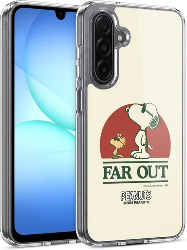 Miniatura 55 de Head Case Designs Funda de gel Woodstock 50th con licencia oficial de Peanuts Snoopy Guitar 1969 [protección de grado militar] compatible
