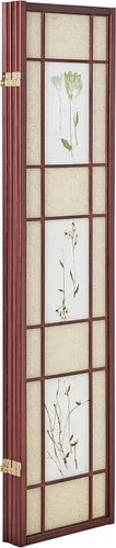 Miniatura 3 de ORE Pantalla Shoji de cuatro paneles internacional con acabado cereza