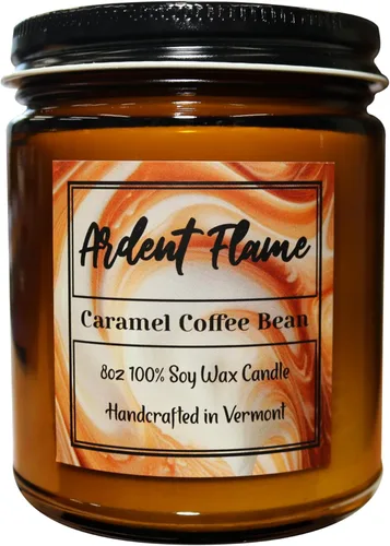 Miniatura 7 de Velas Canela y manzana crujiente Vela de cera de soja 100% natural para decoración del hogar Altamente perfumada Fragancia premium Hecho a