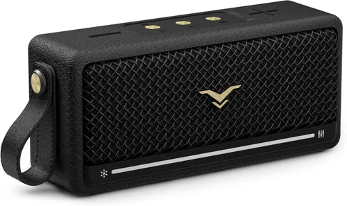 Miniatura 10 de Altavoz Bluetooth, altavoz retro StageSound inalámbrico, altavoz portátil con refuerzo de graves, 80 W, IP67 impermeable, luces LED, emparejamiento