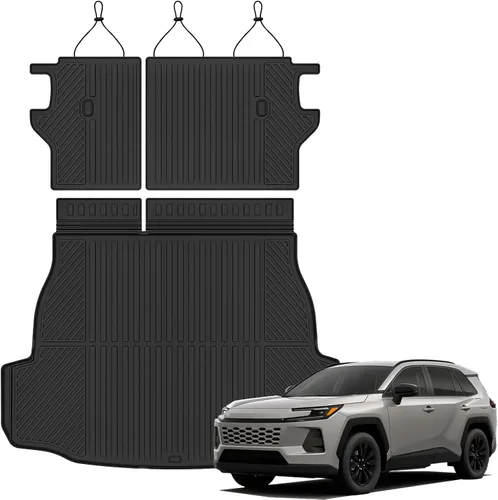 Miniatura 30 de Auxko Alfombrilla de carga para todo tipo de clima, apta para Toyota 4Runner 2026 2025 de 5 plazas, versión de gasolina, accesorios protectores, sin