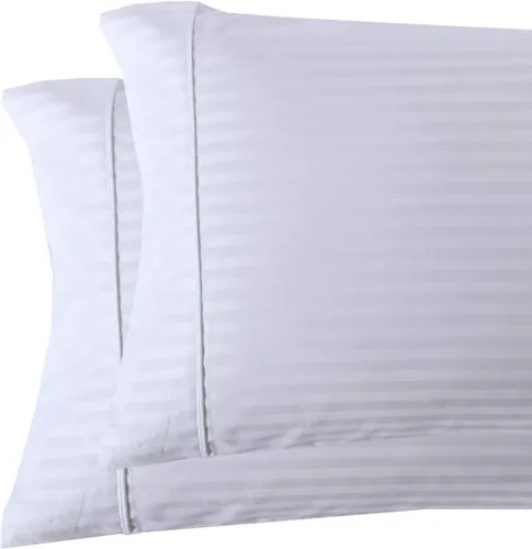 Miniatura 21 de Royal Tradition Damasco rayado 580 hilos, 100 % algodón tamaño Queen juego de sábanas de cama beige