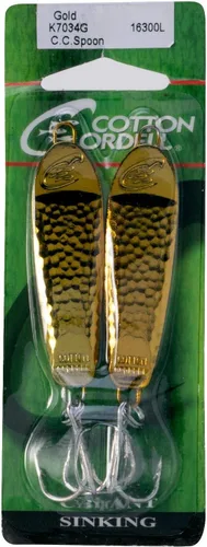 Miniatura 2 de Cotton Cordell C.C. Spoon Spinner-Bait Señuelo de pesca Dorado