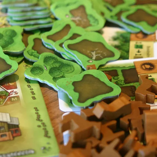 Miniatura 4 de Agricola (edición revisada) Farmers of The Moor Expansion Juego de estrategia para adultos y adolescentes Juego de mesa avanzado A partir