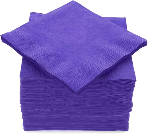 Miniatura 19 de Paquete de 100 servilletas rojas para bebidas, paquete de fiesta grande, 2 capas, ideal para bodas, fiestas, cumpleaños, cenas, almuerzos, cócteles