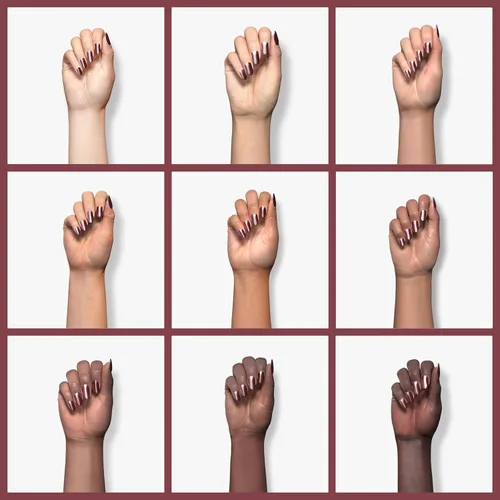 Miniatura 4 de Esmalte de uñas metálico, esmalte de uñas de medio espejo, efecto espejo, de larga duración, hermosa decoración de uñas brillante, secado rápido