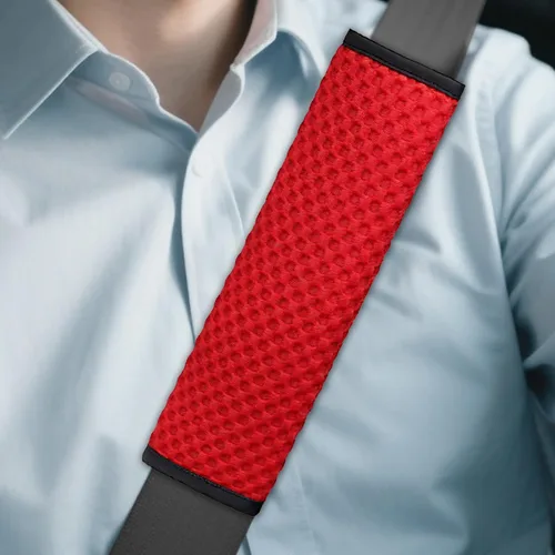 Miniatura 9 de 2 fundas para cinturón de seguridad de automóvil, almohadillas suaves para cinturón de seguridad, fundas para el cuello, protector de correa