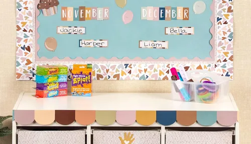 Miniatura 2 de Teacher Created Resources Organizador de almacenamiento de plástico portátil transparente, paquete de 6 para aulas, habitación de niños
