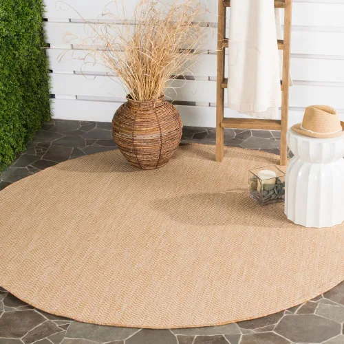 Miniatura 88 de SAFAVIEH Alfombra Lavable para Exteriores Colección Courtyard - Pasillo de 2'3" x 6'7", Azul Marino y Gris, No Desprende Pelusa y Fácil Limpieza