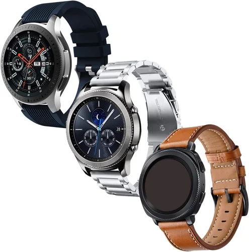 Miniatura 11 de Correas de reloj para Galaxy Watch 1.811 in, 0.866 in, bandas para Galaxy Watch 3 1.772 in, Garmin Vivoactive 4 1.772 in, Fossil Gen 5 Carlyle