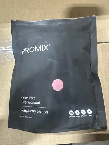 Miniatura 7 de ProMix Nutrition Polvo de preentrenamiento sin estimulaciones, limón de frambuesa, 9.67 oz, maximiza la concentración, la energía y el rendimiento
