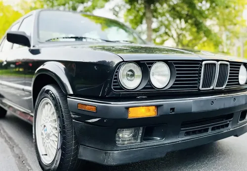 Miniatura 8 de iJDMTOY OE-Spec - Carcasas de lámpara de marcador lateral de parachoques de lente ámbar compatibles con BMW E30 3 E34 5 Series, etc., reemplaza