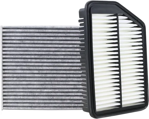 Miniatura 9 de Kit de filtro de aire de motor 17220-5BA-A00 y filtro de aire de cabina 80292-TF0-G01 Compatible con Honda Civic 2.0L de aspiración natural