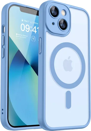 Miniatura 63 de CANSHN Funda magnética compatible con iPhone 17 Pro, mejorada [protección completa de la cámara] [compatible con Magsafe] [mate translúcido] funda