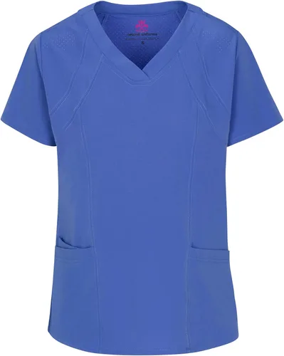 Miniatura 9 de Natural Uniforms Conjunto de ropa quirúrgica elástica para mujer con tallas regulares y pequeñas