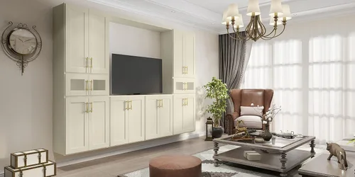 Miniatura 7 de LOVMOR Armarios de pared, botiquines con puertas de cierre suave, muebles decorativos para salas de estar, dormitorios, cocinas, lavaderos