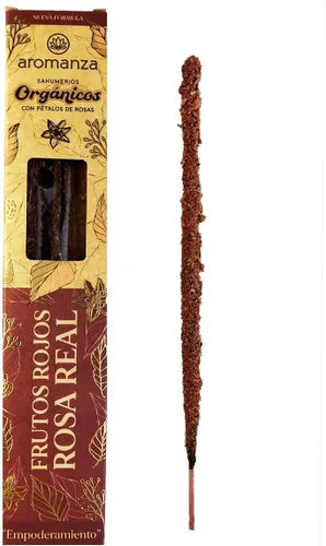 Miniatura 8 de Varillas de incienso orgánico 6 u Berry Kiss - Aroma dulce y romántico para relajación, creatividad y cuidado personal Aromaterapia afrutada