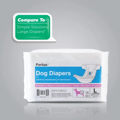 Miniatura 2 de Pañales desechables para perras Pañales para perras Pañales para cachorros, pañales para perros en celo o pañales de incontinencia para perros