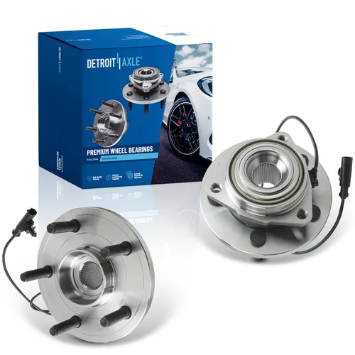 Miniatura 11 de Detroit Axle - 2.2L Bujes de rodamiento de rueda delanteros de 2 piezas para Honda Accord 90-97, 97 Acura CL, 2 rodamientos de ruedas y conjunto