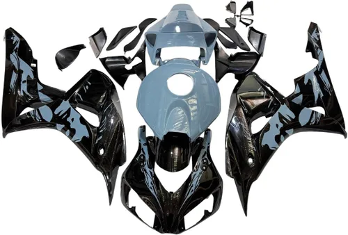 Miniatura 16 de Juego de carenado ABS negro y rojo para motocicleta Fit para CBR1000RR 2006 2007 cbr1000rr Carenados molde de inyección Carrocería Kit de carrocería