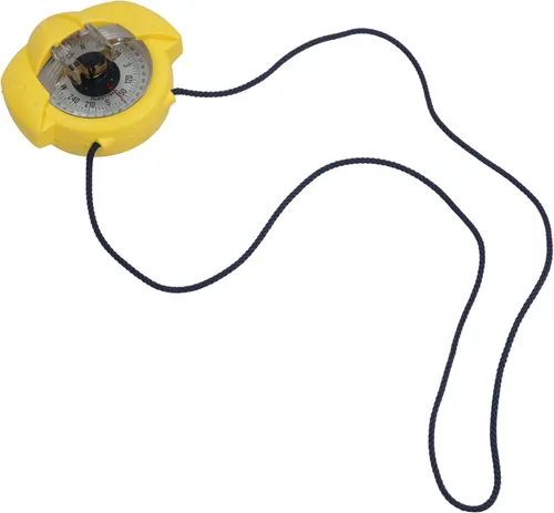 Miniatura 2 de AB Tools Plastimo Iris 50 - Brújula de mano de alta visibilidad, color amarillo