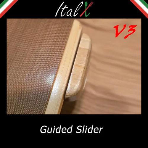 Miniatura 4 de ITALX EZ Pizza Peel 14 V3 (tamaño real de 13.46 pulgadas), cáscara de pizza autolanzable, pelada deslizante