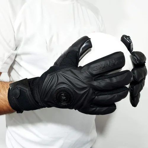 Miniatura 4 de GK Saver Guantes de portero de fútbol profesional 3D Blackout Savefingers Guantes de portero talla 6 a 11