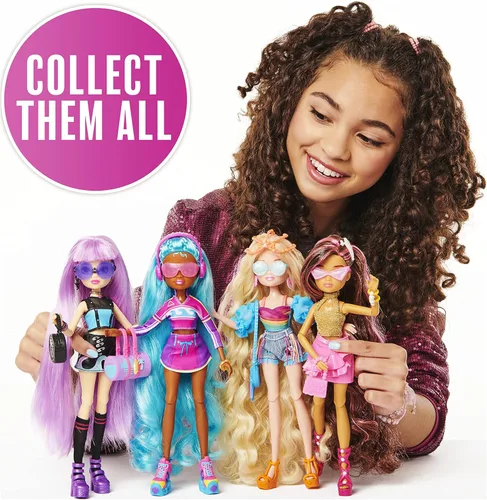 Miniatura 6 de MERMAID HIGH, Searra - Muñeca de sirena de lujo y accesorios con cola extraíble, ropa de muñeca y accesorios de moda, juguetes para niños para niñas