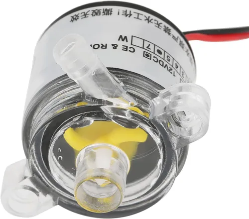 Miniatura 6 de 12V Mini sin escobillas DC grado alimenticio 6W sumergible para beber fuente exprimidor acuario, fuente, estanque de peces pequeño, sistema solar