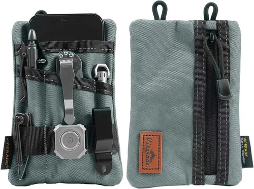 Miniatura 11 de VIPERADE VE1 Organizador de bolsillo, bolsa EDC para hombres, organizador de almacenamiento EDC, equipo EDC, bolsa de bolsillo multiherramienta