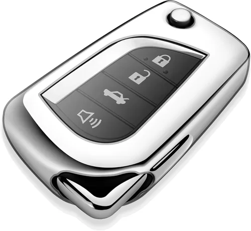 Miniatura 6 de Tukellen - Funda protectora para llave inteligente de Toyota, diseño especial suave de TPU, compatible con Toyota Camry SE/LE 2018-2024, RAV4 LE