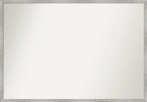 Miniatura 1016 de Amanti Art Espejo de baño blanco para sobre el fregadero, 32 x 45 pulgadas, espejo de tocador rectangular blanco esbelto, marco de madera moderno