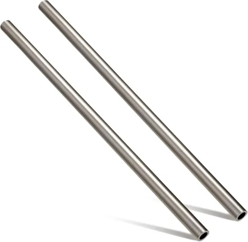 Gisafai 1 pieza de tubo de acero laminado en frío de 3/4'' DE, 0.51'' DI, 0.12'' de pared, 24'' de longitud, tubo redondo sin costuras de metal para