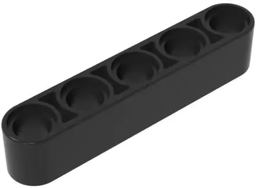Gobricks GDS-664 - Viga técnica de 1 x 5 de grosor, 50 piezas compatibles con Lego 32316 piezas de bricolaje y componentes MOC para las principales