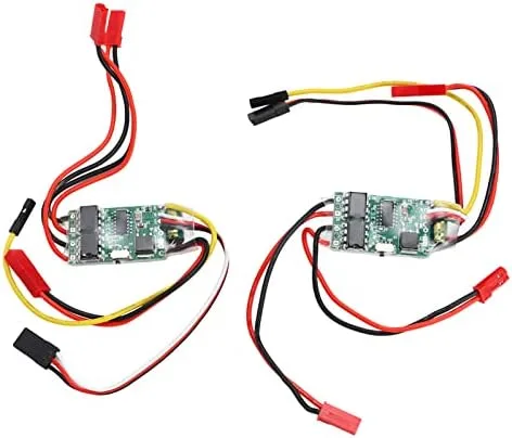 Miniatura 7 de VBESTLIFE Controladores de velocidad eléctricos, 2 unids cepillado ESC Dual Way Bidireccional ESC para RC modelo barco 130 180 motor cepillado