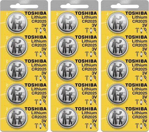 Miniatura 13 de Toshiba CR2025 Batería de moneda de litio de 3 voltios (500 baterías)