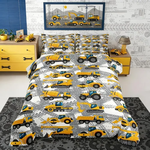 Miniatura 31 de Castle Fairy Juego de edredón con bandera a cuadros en blanco y negro para niños, niñas, mujeres y adultos, edredón con temática de carreras, juego