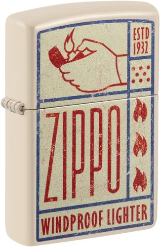 Miniatura 22 de Encendedores de llama Zippo plateado