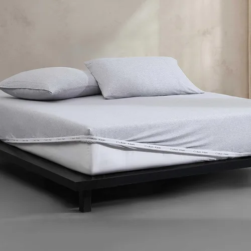 Miniatura 12 de Calvin Klein - Juego de sábanas de tamaño individual, ropa de cama de mezcla de algodón naturalmente suave - Sábanas con funda de almohada a juego