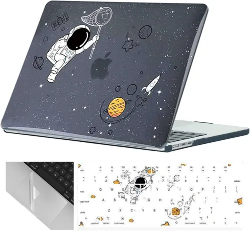 Miniatura 35 de Se7enline Funda compatible con MacBook Air de 15 pulgadas M4 M3 M2 2025 2024 2023 de 15.3 pulgadas con MacBook Air A2941/A3114/A3241 funda rígida