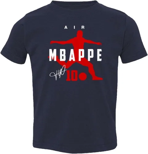 KING THREADS Camiseta para niños pequeños de France Football Air Mbappe 2022 para fanáticos del fútbol mundial