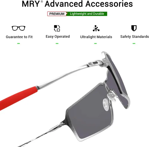 Miniatura 6 de Mryok - Calcetines de repuesto para gafas de sol Oakley Probation - Opciones