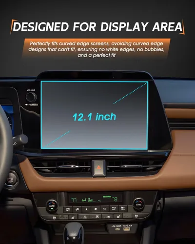 Miniatura 6 de CDEFG Protector de pantalla para Subaru Outback 2026, vidrio templado 9H HD de 12.1 pulgadas, accesorios para pantalla táctil Outback 2026+