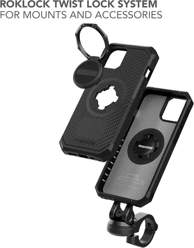 Miniatura 5 de Rokform - Funda para iPhone 14, Serie Rígida, Magnética Dual, Cubierta para iPhone con RokLock de Bloqueo Giratório, Equipo Protector para Apple