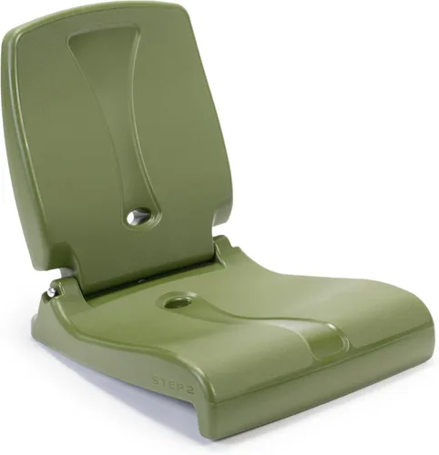 Step2 Flip Seat - Asiento plegable, silla portátil para exteriores, piscina, plataformas traseras, campamento, silla de picnic; proporciona apoyo