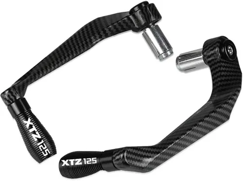 Accesorios de motocicleta para XTZ125 XTZ 125 XTZ250 XTZ 250 Puños de manillar Freno extremo Palanca de embrague Protección (Color : Negro)